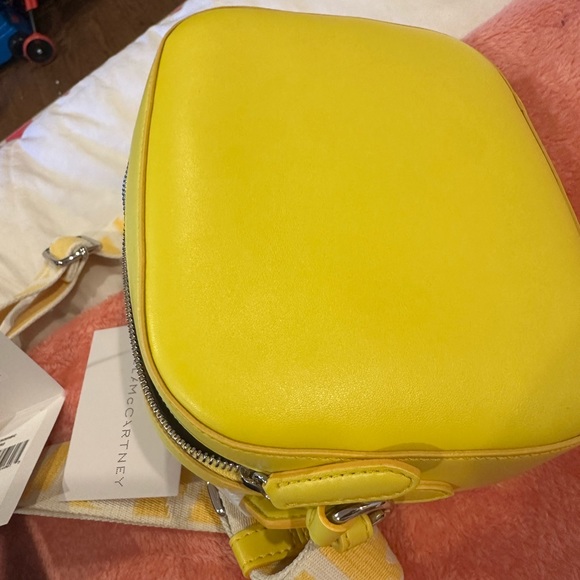 Stella McCartney Stella Logo Camera Crossbody Bag 💼 Citrus - Picture 16 of 16